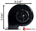 Blaze King Convection Axial Fan Motor Blower Z7005