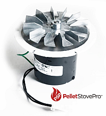 US Pellet Stove Exhaust Combustion Motor w/ Gasket 80473 - 10-1114 MFR