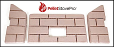 Whitfield Pellet Firebrick Cerra Profile 30 Optima 3 - 14750015