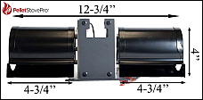 Quadrafire Castile  Convection Blower - 812-4900