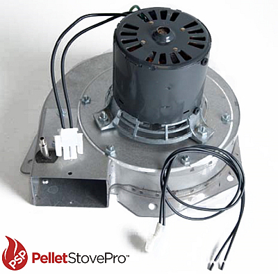 Breckwell Pellet Exhaust Combustion Motor Blower w Housing AE027, CE027