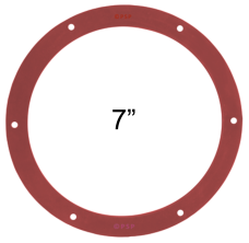 Whitfield Profile, Optima Series, Traditions Pellet Exhaust Combustion Blower 7 inch Gasket 15-1026 FC