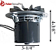 WHITFIELD PELLET STOVE EXHAUST COMBUSTION MOTOR PROFILE 20 & 30  101111 G