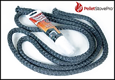 King Ashley Pellett Stove 5500M Pellet Door Rope Gasket Kit 880665FT