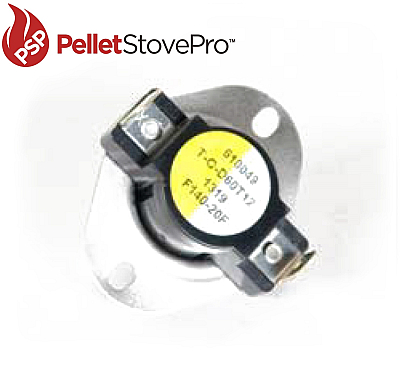 Glo King Pellet Low Limit Switch F140 (3/4 inch) 131123 FC
