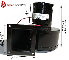 Avalon Pellet Stove Convection Motor Blower D-126 - 11-1210 G