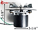 Whitfield Pellet Optima 2 & 3 Exhaust Combustion Blower