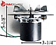 Whitfield Baffle, Heat Deflector, Profile 30  14750469