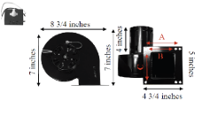 Austroflamm Wega Convection Fan Converstion Kit