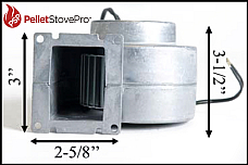 Quadrafire 1100i small Pellet Convection Blower 812-1100