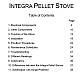 Austroflamm Integra Pellet Stove Repair Service Manual w/ Troubleshooting Guide