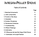 Austroflamm Integra Pellet Stove Repair Service Manual w/ Troubleshooting Guide