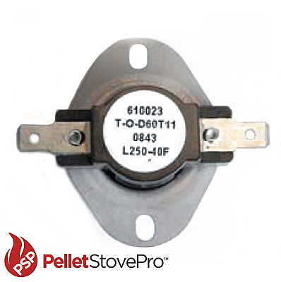 Earth Stove Pellet Stove High Limit Switch L250  131121 FC
