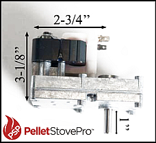 Pel Pro, Danson, Glo Boy, Vulcan Pellet Auger Motor - 812-1220 MFR KS-5010-1010