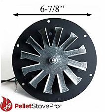 Whitfield Pellet Stove T-300P-2 Exhaust Combustion Blower 7" Flnge - 10-1111 G