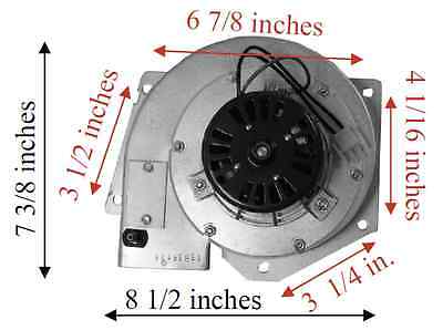 KS50201040 Glow Glo Boy Pellet Exhaust Combustion Motor Blower 101113 G