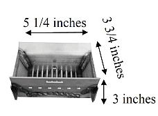 Whitfield Profile 20 & 30, Quest Pellet Stove Burn Pot - 10 Bar - 12051263