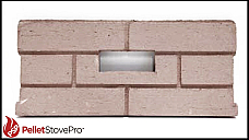 Whitfield Pellet Stove Firebrick Cerra Board for Profile 20, Optima 2 - 14650011