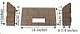 Whitfield Pellet Firebrick Cerra Board for Quest (Oval)  161018