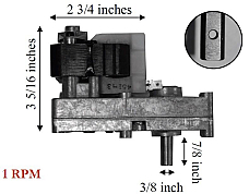 Is this the best 1 RPM Auger Motor for your King Ashley Pellet Stove? 80488